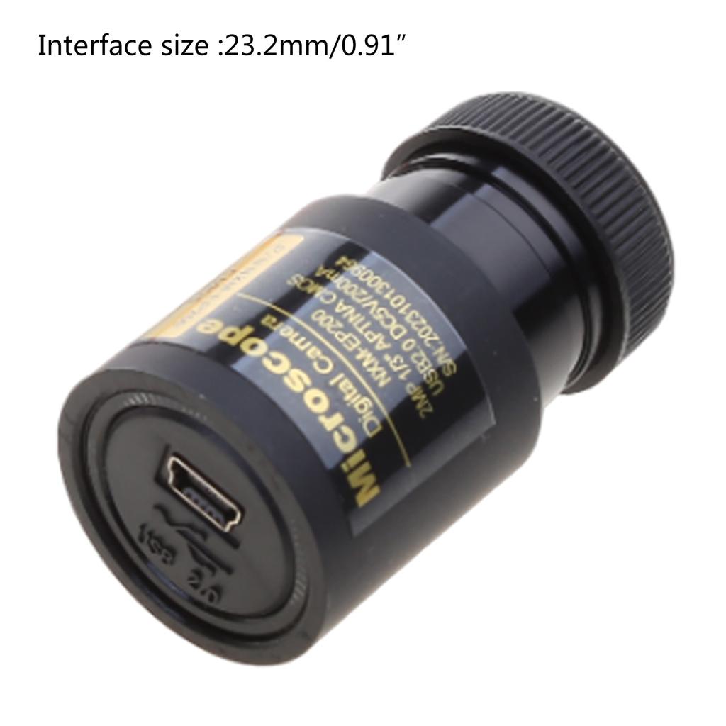 2MP CMOS Digital USB Microscope Imager,Digital Camera Captures Hi-Res Images for Science Education and Classroom