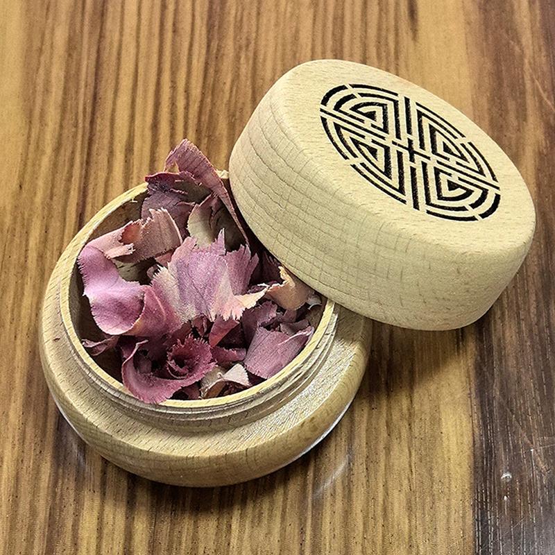 Ancient Portable No Perfume Diy Fragrance Wooden Box Aroma Diffuser Decorations Items Living Room Bedroom Car Home Accessories