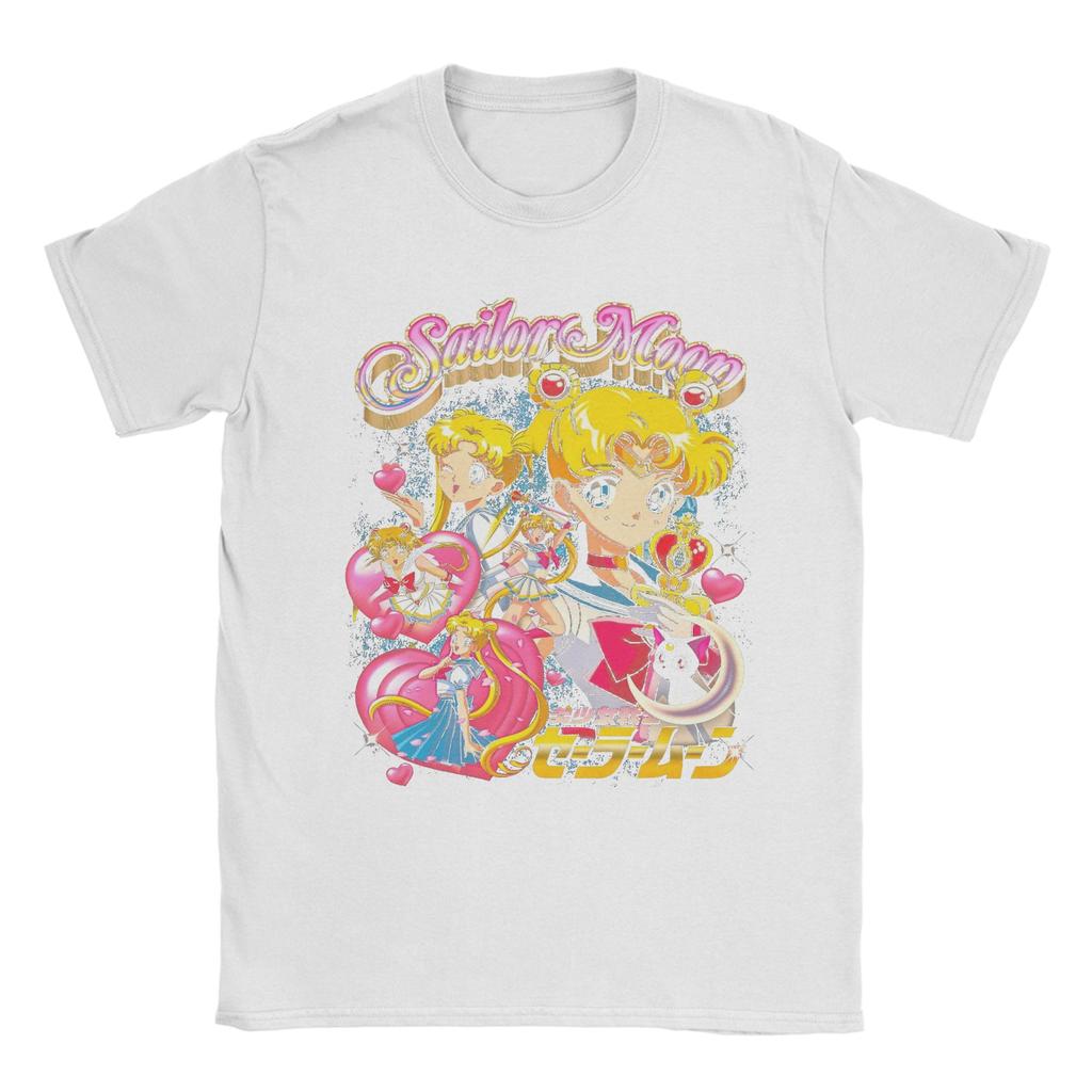 Sailors Moons TShirts Men Fashion 100 Cotton Tee Shirt O Neck Short Sleeve T Shirts Original Clothing