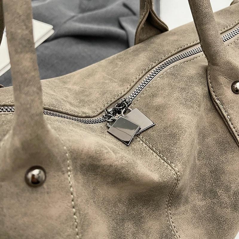 Luxusní dámská kožená taška přes rameno Crossbody kabelka Velkokapacitní dámská taška