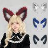 Realistic Fox Ear Headband Handmade Furry Hair Band  Cosplay Costume