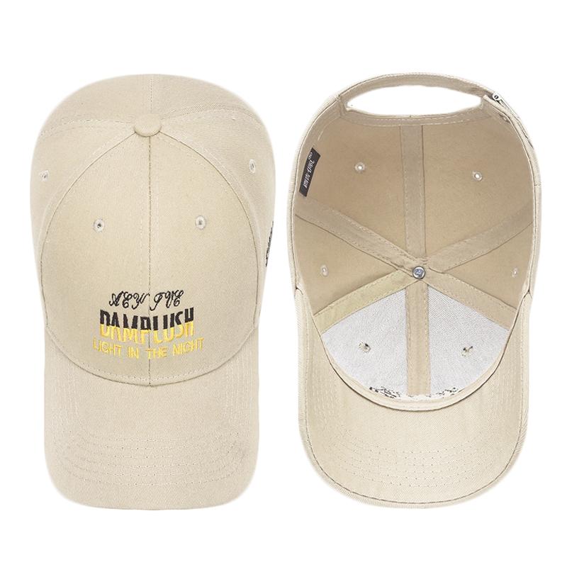 Frühling Sommer Herbst Kappe Baumwolle Brief Stickerei Baseball Kappe für Männer Frauen Paar Sonnenblende Hüte Fischerhut Schirmmütze