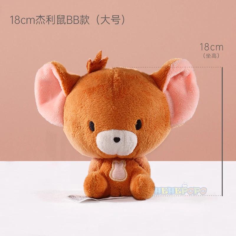 Classic Anime Tom And Jerry Plush Doll Original Factory Cartoon Movie Figures Cat Mouse Cute Stuffed Animals Toy 13Cm-30Cm Ce