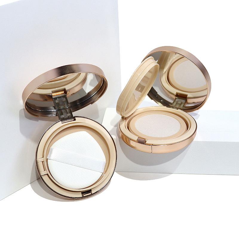 Portable Air Cushion Box With Puff With Mirror Compact Foundation Case Bb Cream Container Makeup Tools Diy