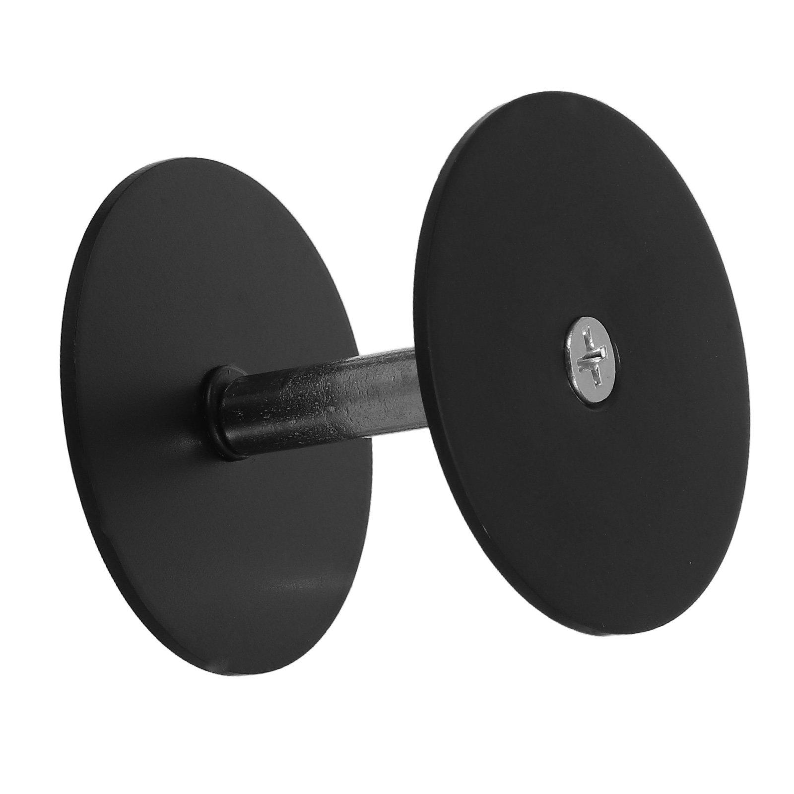 

1Set Stainless Steel Door Hole Cover Plate 2 Inch Deadbolt Door Cover for 35Mm Thickness Doors Stylish Hole Filler Plate 6.7X6.7X4.5CM