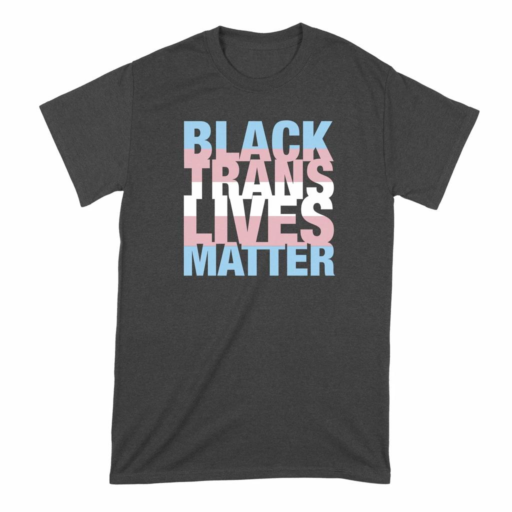 Black Trans Lives Matter T Shirt Trans Rights Are Human Rights TShirt