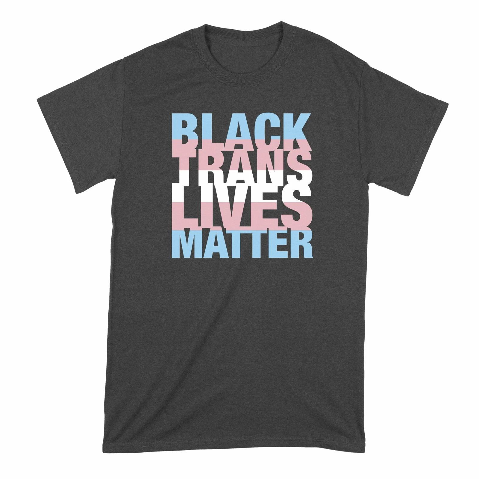 Black Trans Lives Matter T Shirt Trans Rights Are Human Rights TShirt 3XL
