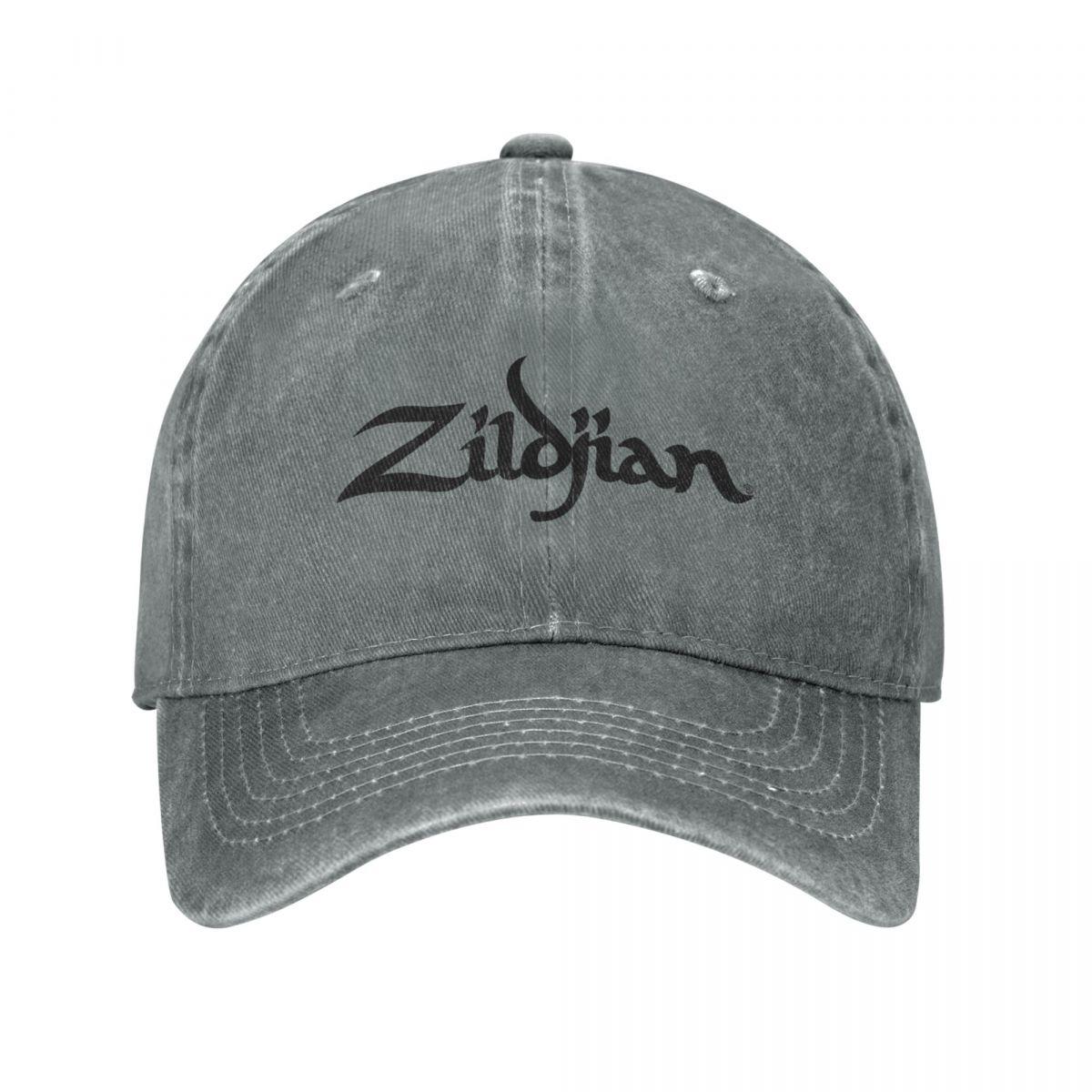 

Zildjian дальнобойщики шляпы аксессуары ретро потертая джинсовая кепка Snapback для унисекс стиль регулируемая One Size