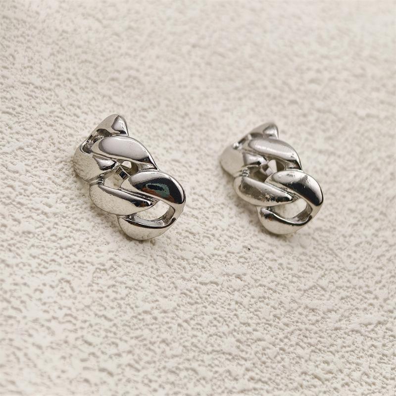 No Ear Piercings Chain Ear Loops Earrings Ear Clips Simple Earrings