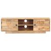 VidaXL Meuble TV 116x30x35 cm Bois de manguier solide