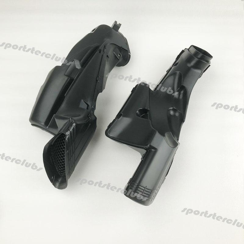 A Pair For Suzuki K6 K7 GSXR750 GSX-R 750 2006-2007 GSX-R600 GSXR600 Black Motorcycle Ram Air Intake Tube Duct Pipe