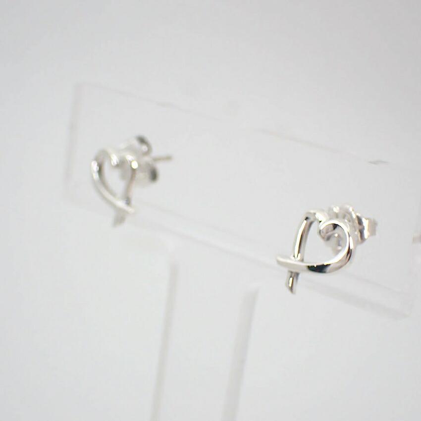 [Gebraucht] TIFFANY/Tiffany 925 Loving Heart Ohrringe/g517-38