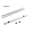 T track Aluminium Alloy Miter Track Miter Bar Slider Table Saw Miter Silver