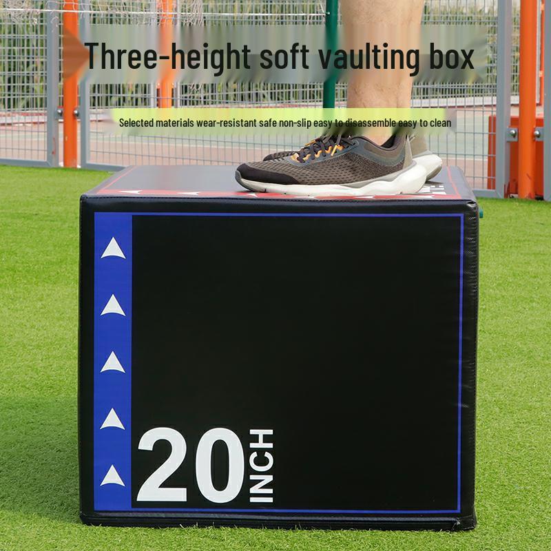 Leshion High-Rebound 3-in-1 Soft Plyo Box