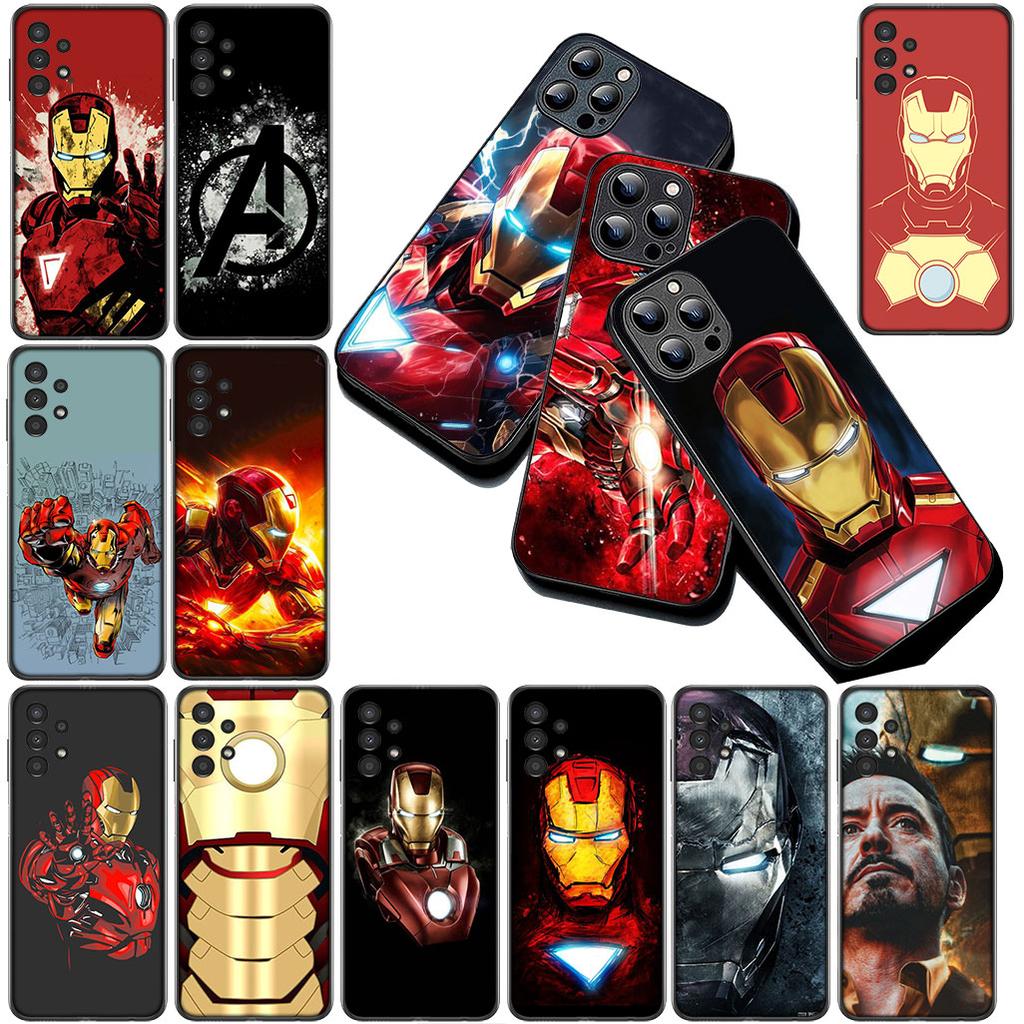 Cover for OPPO A80 A18 A16 A40 A17 A15 A38 A78 A79 A54 A57 A12 A60 4G 5G Casing Phone Case IronMan Marvel Hero Iron Man