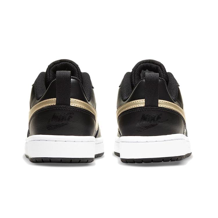 Nike Court Borough Low 2 'Black Gold' GS BQ5448-011