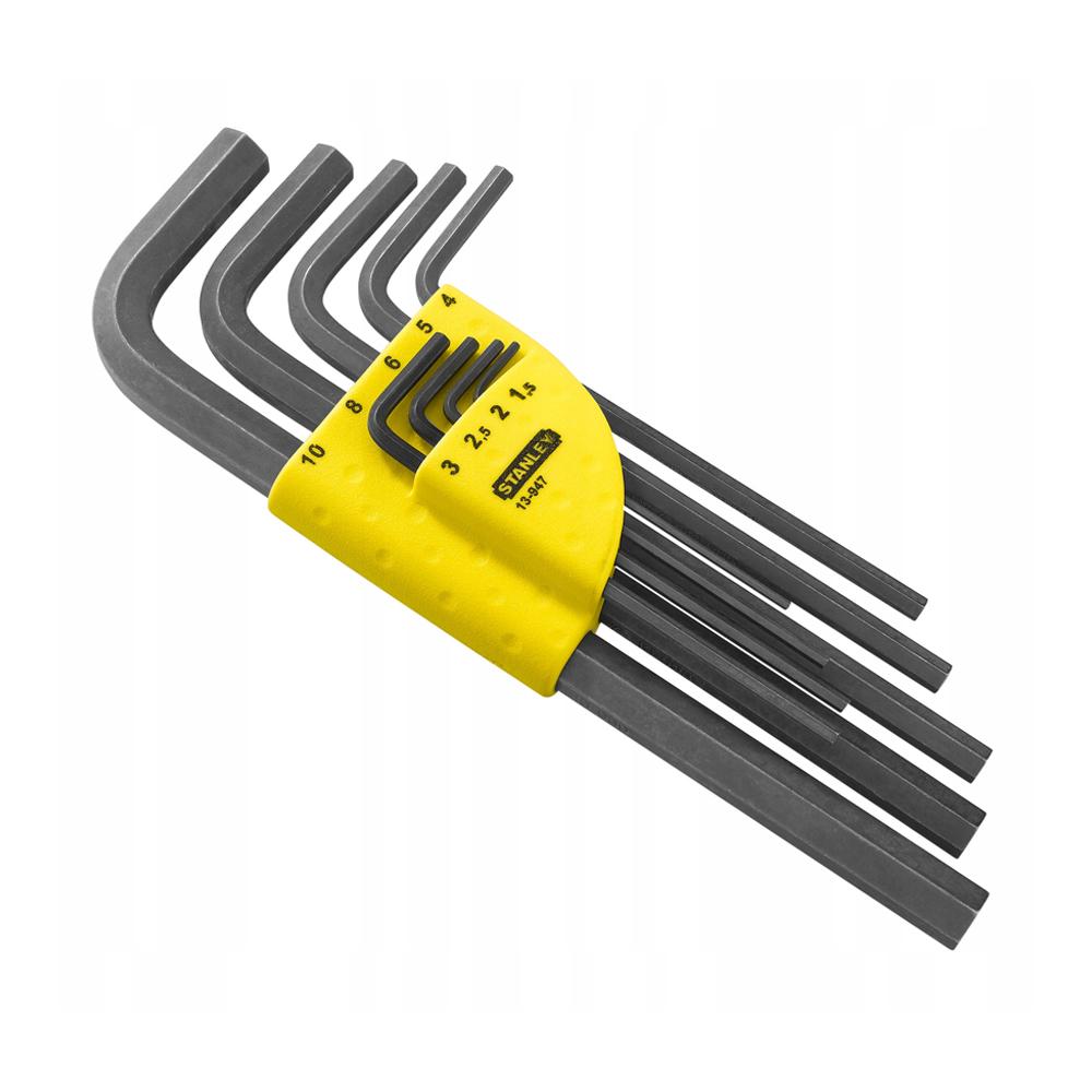 Stanley Long Hex Key Set (Pack of 9)