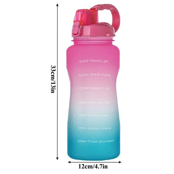 2000/3800 ml große Wasserflasche, auslaufsicherer Wasserkrug, sorgt dafür, dass Sie täglich genug Wasser für Fitness, Fitnessstudio und Outdoor-Sportarten trinken