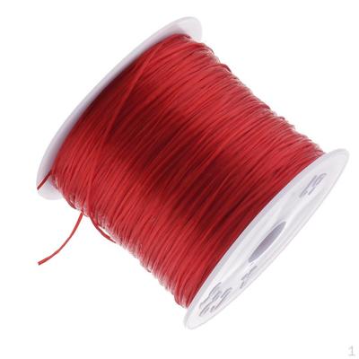 Corda elastica da 54 m, corda da 0,5 mm, per gioielli, bracciale collana fai da te