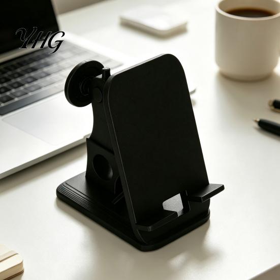 Plastic Phone Stand for Desk Sewing Machine Holder, Desktop Smartphones, Lightweight Portable Cell Universal Mobile Device Mount Desks Workbenches