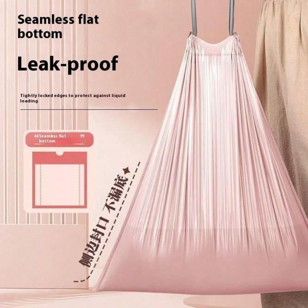 Bathroom Trash Bags, 50 Pieces Per Roll, Pink Small Trash Bags, Strong And Thin Material, Disposable Trash Bags Suitable