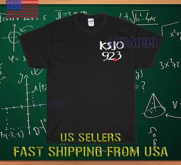 NEW SHIRT KSJO 92 3 RADIO STATION RACING LOGO T shirt FUNNY SIZE S-5XL S