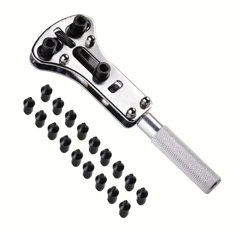 2025 New 3 Claw Watch Case Opener Adjustable Screw Back Remover Wrench Replace Battery After Repairing Tool Bottom Cap
