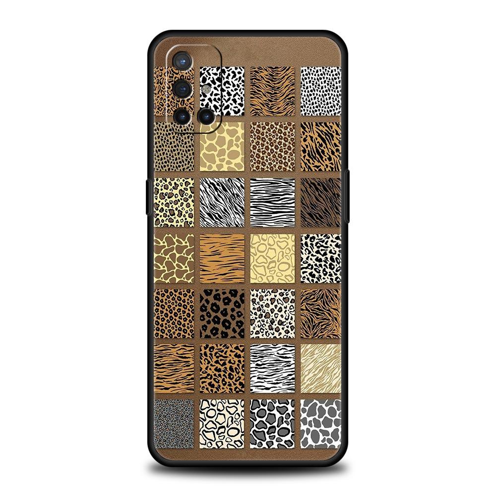 Fashion Tiger Leopard Print Phone Case For OnePlus 13 12 11 10 9 8 7T Pro 13R 12R 10R 9RT 8T Nord N200 2T CE 2 3 5G Lite Cover