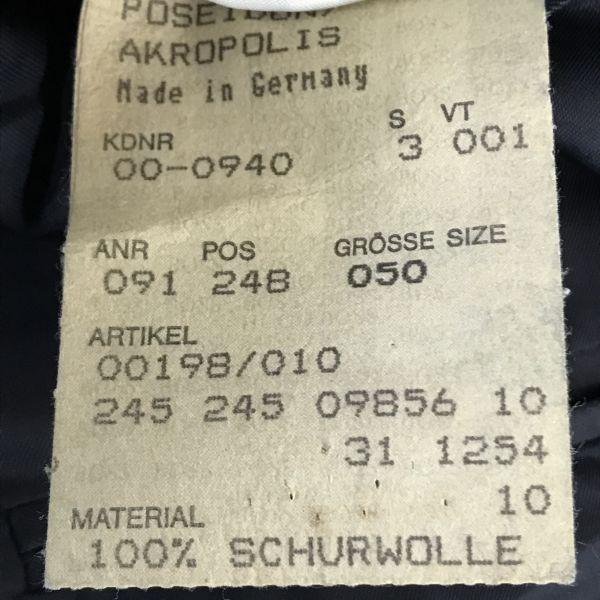 Germany HUGO BOSS Set Up Fall Winter Suit 50 Men XL Black Jacket Pants(USED)