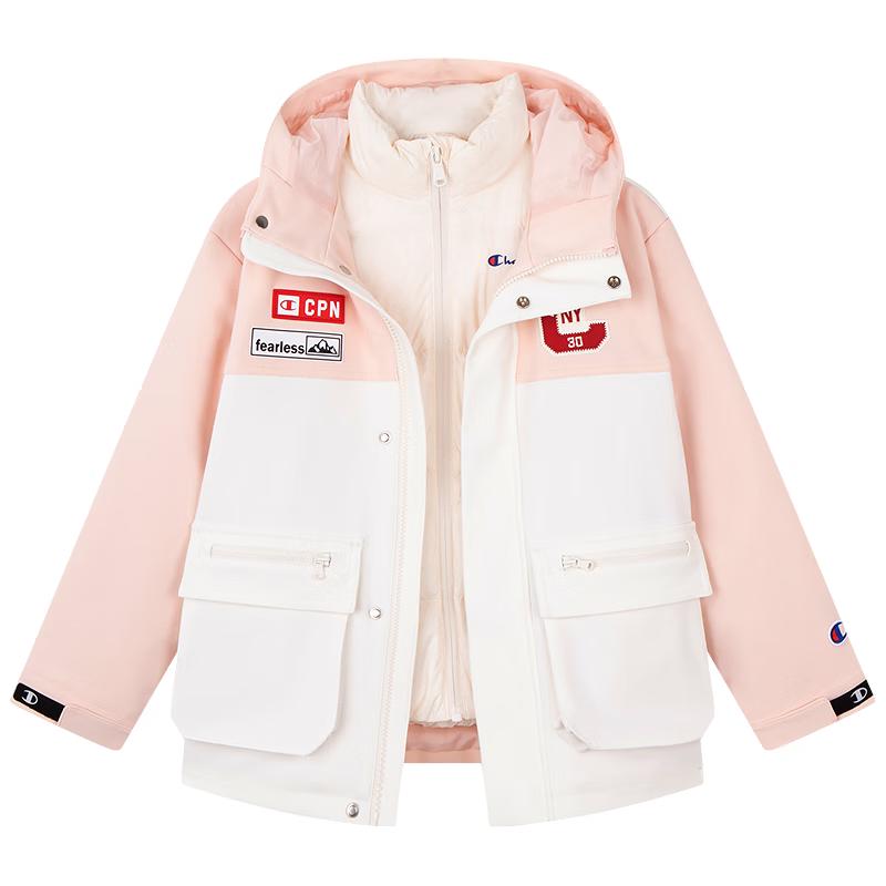 Champion Kids 3-in-1 Hooded Down Jacket XL