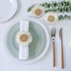 Set Of 6 Handmade Flower Designs Table Holders Elegant Table  Holders Perfect For Enhancing Dining Experience