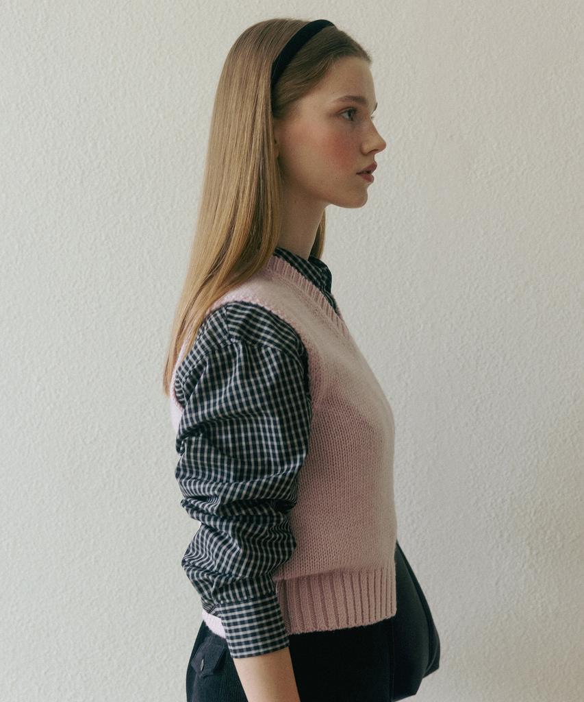 TTUDEMENT [2Colors] Grid Check Shirt