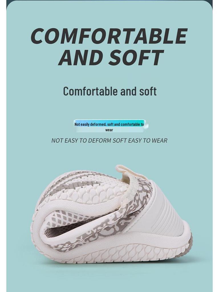 Unisex Strand- og Vannsportsko: Dykking, Snorkling, Vading, Svømming, Myke Anti-Kutt Barfot Hudsko