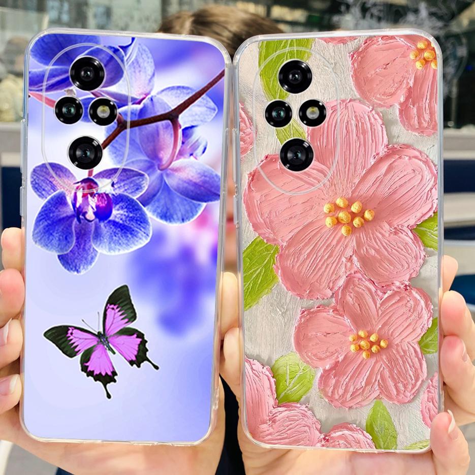 For Honor 200 Pro Case ELP-AN00 New Fashion Painted Cover Clear Silicone Phone Cases For Honor 200 Lite Honor200 Pro Soft Fundas