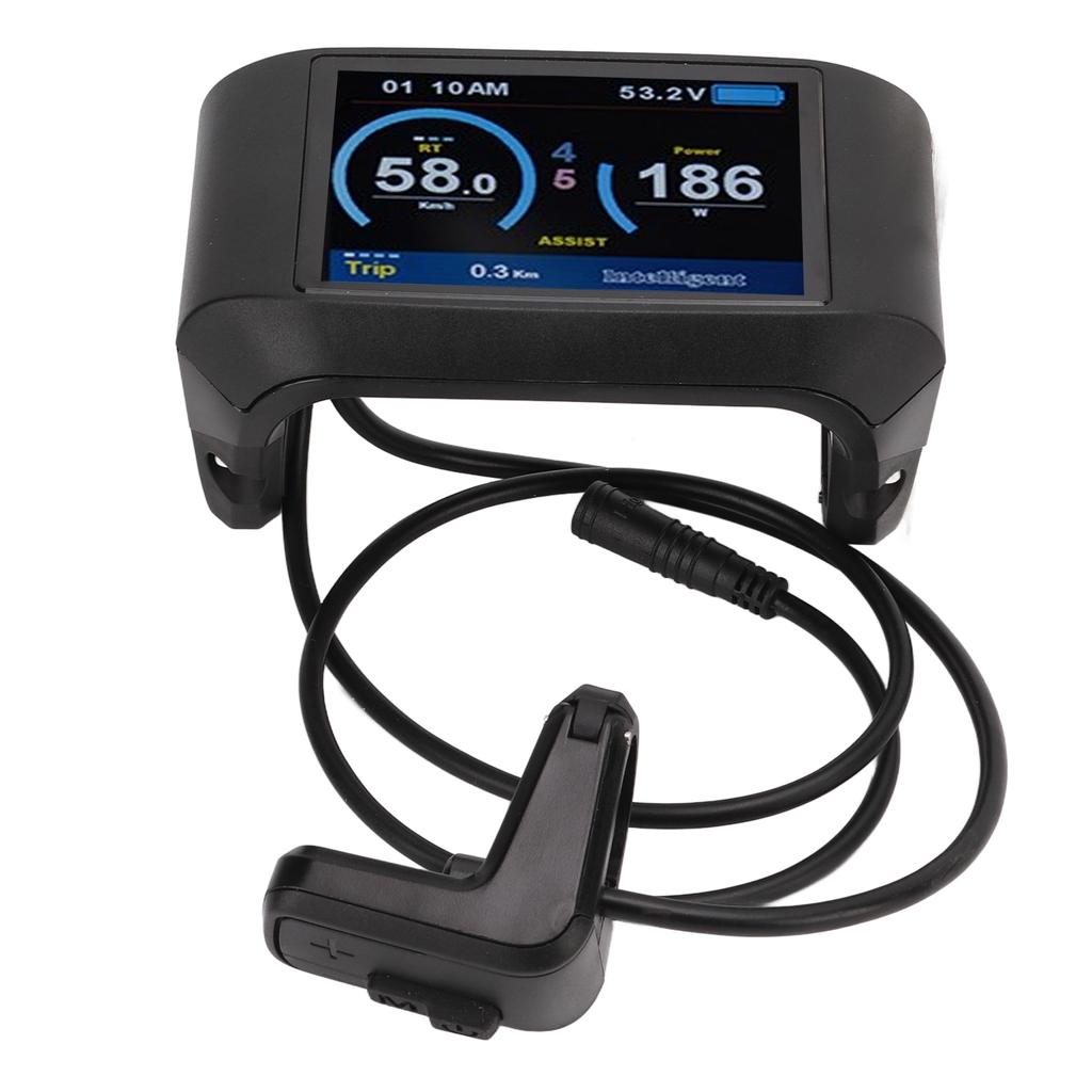Sada na přestavbu elektrického kola 750C LCD Displej Indikátor pro Středový Motor Bafang BBS01 BBS02 BBSHD