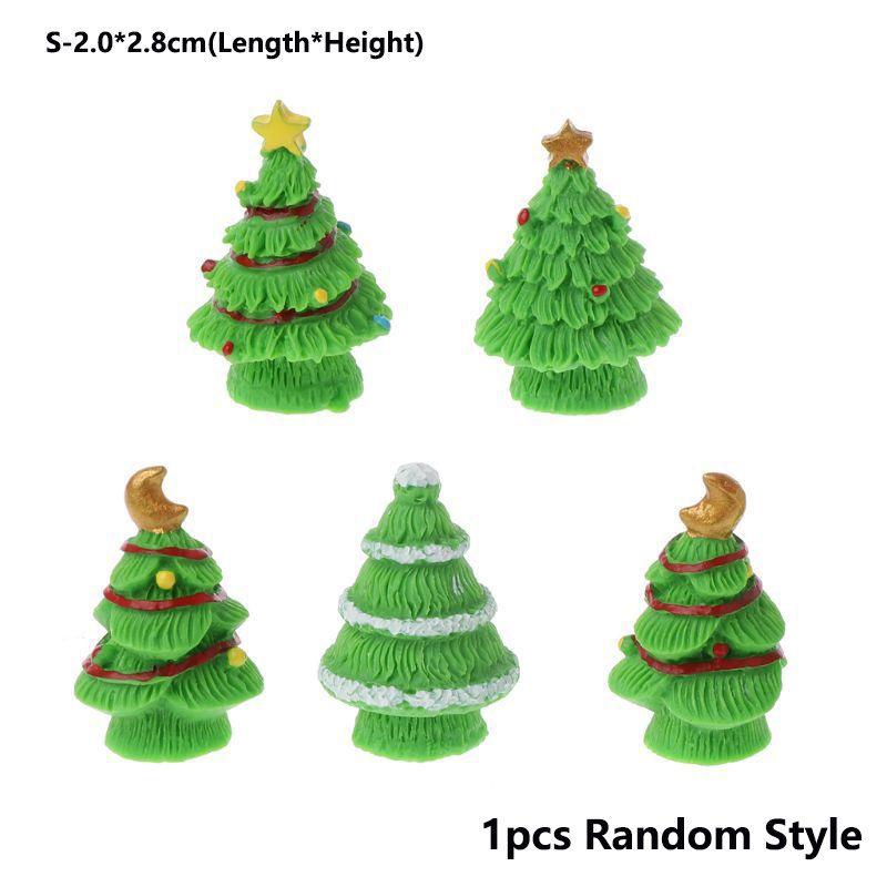 Charming Mini Christmas Tree Ornament For Unique Micro Landscape Decoration