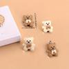 Cartoon Resin Bear Pendant DIY Jewelry Accessories Earrings Phone Pendant