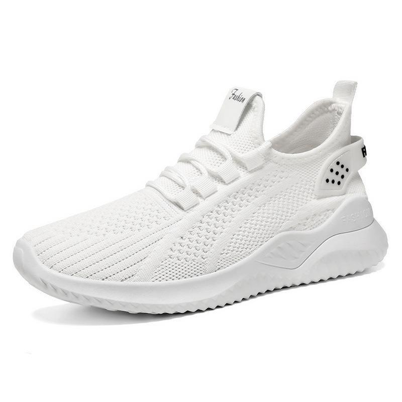 Shoes Women's Casual Shoes One Piece Women's Shoes Soft Sole Light Sports Shoes Mesh White Shoes Versatile Household Shoes