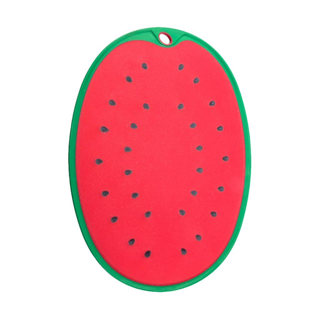

Board Cutting Watermelon Shape PP Plastic Food Grade Durable Chopping Stylish Sturdy Hole Practical Kitchen Tools Fruit Meat