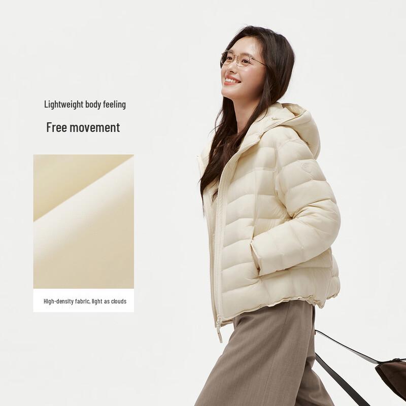 Women's Short Hooded Down Jacket