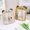 Cartoon Desktop Mirror Women Girls Makeup Mirrors Dormitory Dressing Mirror Gift