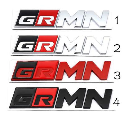 3D Metal Car Sticker GRMN Logo CENTURY Decal for HV YARiS GRMN CENTURY RZ RC RS Prius GR Sport Harrier GR Sticker