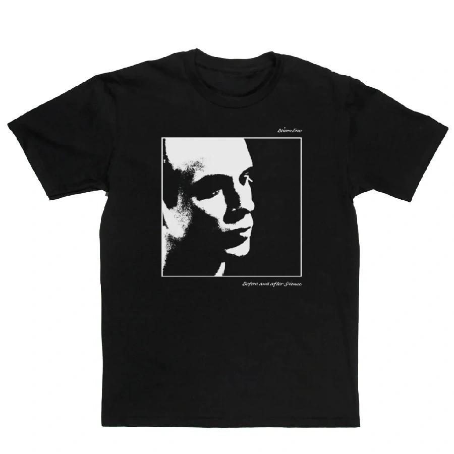 Unisex T-shirt Brian Eno Before and After Science Graphic Printing Summer Luxury Brand Cotton Men's and Women's T-Shirts Short Sleeves