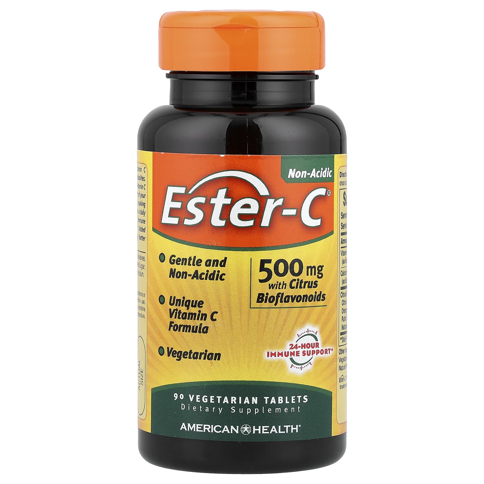 

Ester-C® with Citrus Bioflavonoids, Veggie Tablets, 90 Tablets