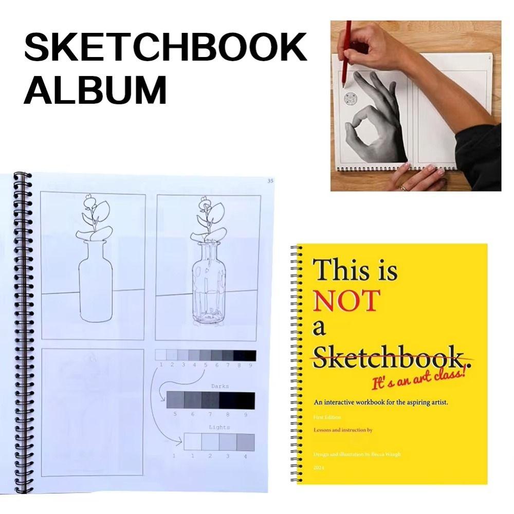 Carta Spessa Questo Non è un Blocco da Disegno Blocco da Disegno Professionale per Lezioni d'Arte Materiale Scolastico