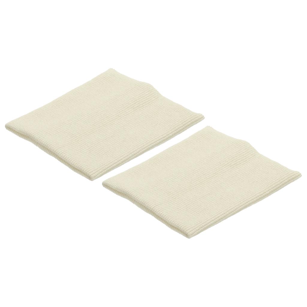 Elastic Cuffs Ribbed Trims 3" X 3.5" Cotton Fabric Knit Rib Stretch Tape Cuff Sleeve Waistband for Sewing 1 Pair(2pcs)