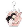 Demon Slayer Acrylic Keychain Tanjiro Immortal River Butterfly Shinobu Zenitsu Anime Peripheral Character Model Birth Date Present