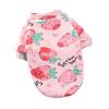 Cartoon Pet Clothes Plus Velvet Two-legged Sweater Fall Winter Hedging Casual Vests Cat T-shirt Puppy Dogs Clothes for Small Pet
