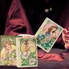 Tarot Kartları Dayanıklı Canlı Tam İngilizce Sürüm Aile Partisi Oyun Kartları Çiçekler için Hediyeler Oracle