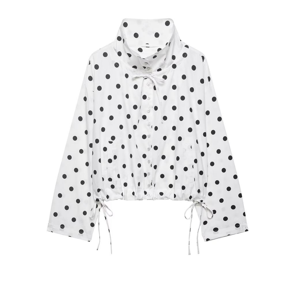 European and American Style, New Women's Fashion, Fashionable Casual Style, Polka Dot Jackets 4341/730/644